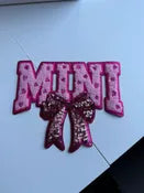 Mini- Chenille Patch