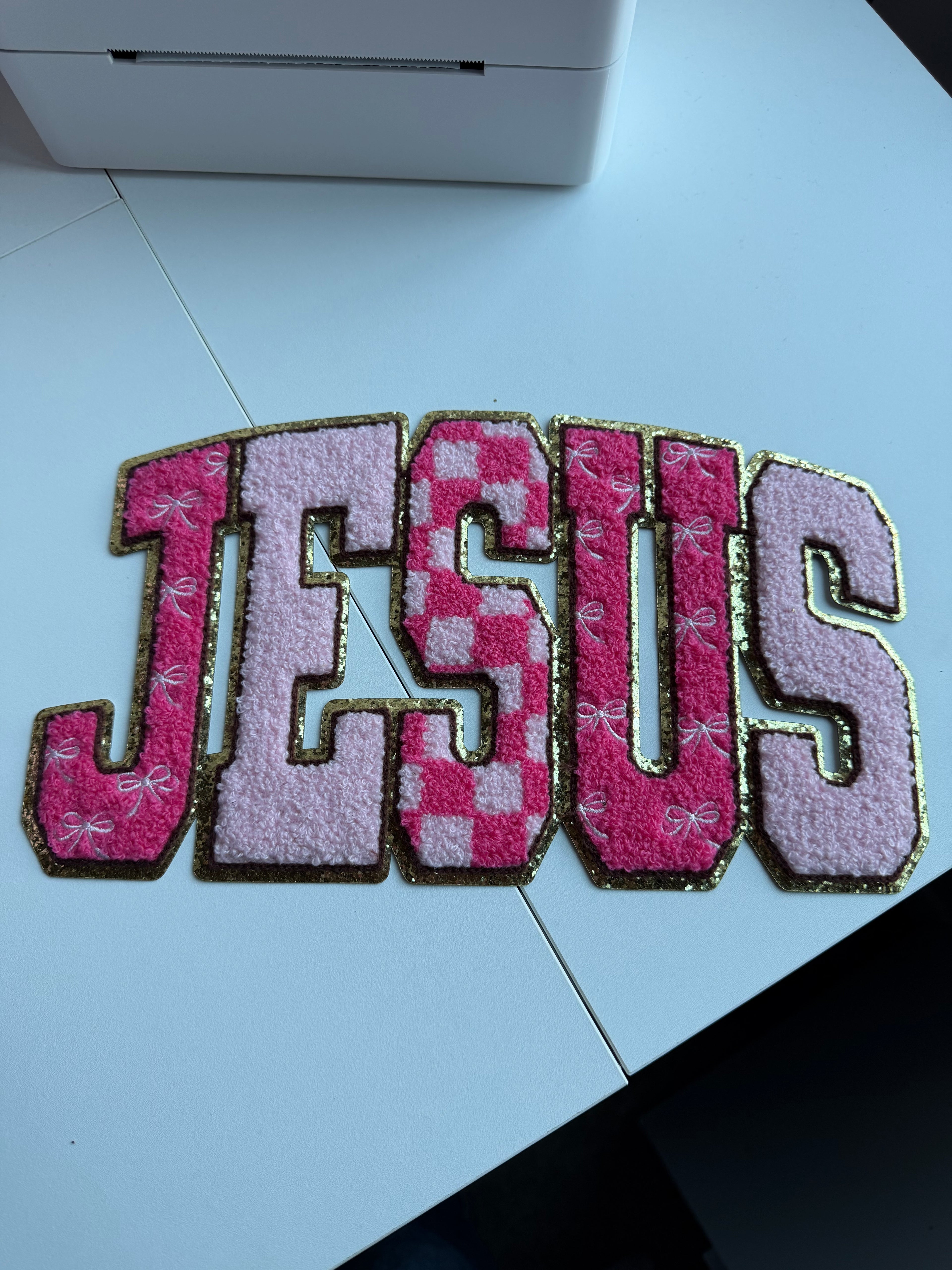 Jesus- Chenille Patch