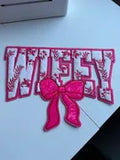 Wifey- Chenille Patch