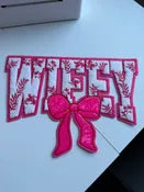Wifey- Chenille Patch