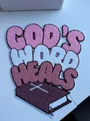 God's Word Heals- Chenille Patch